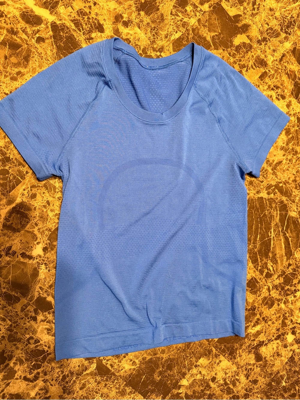 lululemon athletica Short-Sleeve Performance Tee — Blue